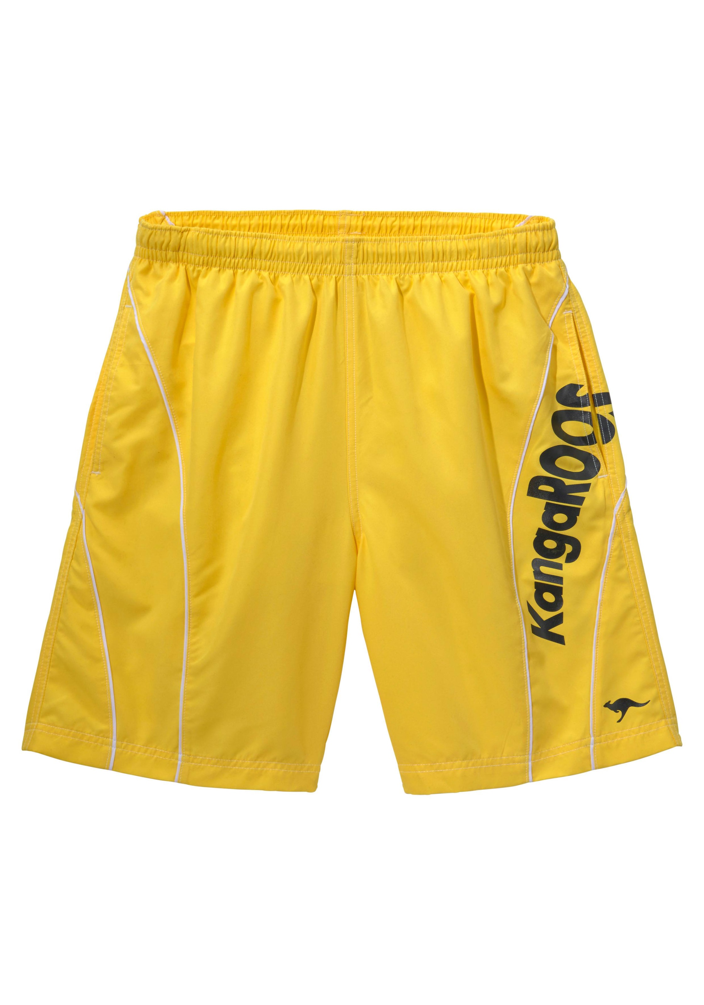 KangaROOS Badeshorts, mit Kangaroos Schriftzug