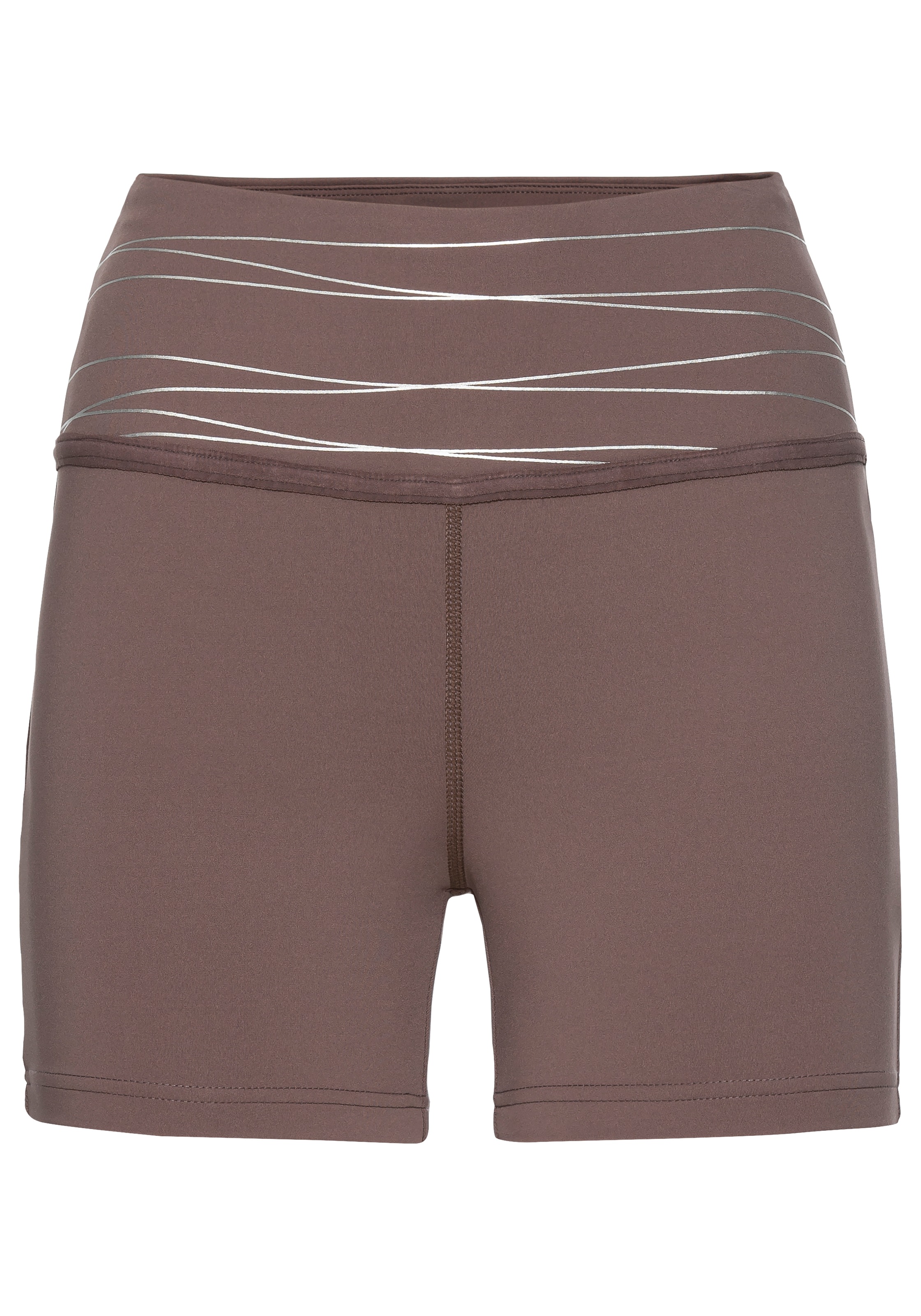 Vivance active Sporthose »-Kurze Hose«, mit breiten Bündchen und Druck