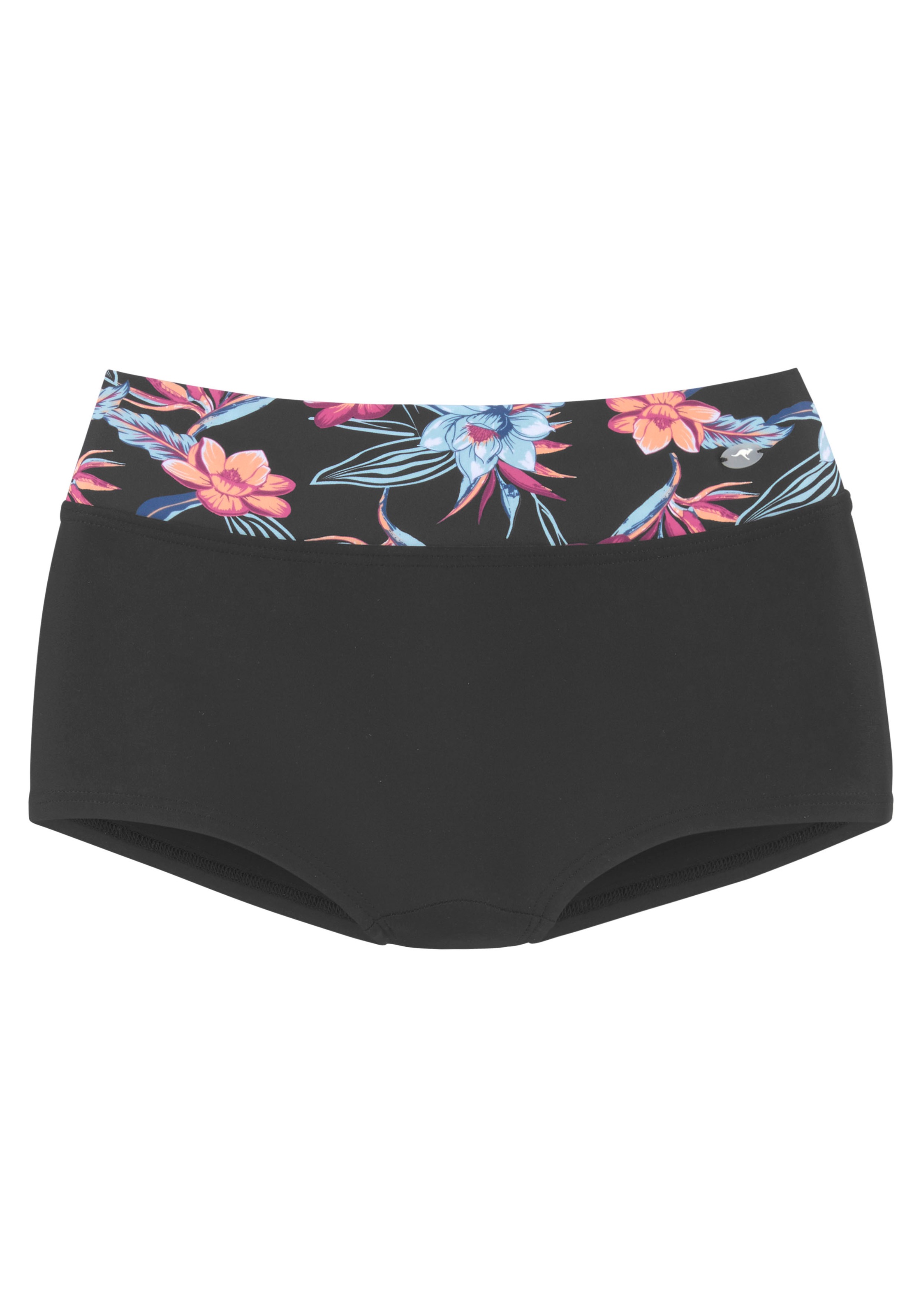 KangaROOS Bikini-Hotpants »Agave«, mit bedrucktem Bund