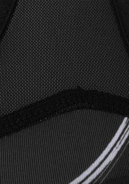 LASCANA ACTIVE Funktionsshirt »-Sporttop Black Marble«, mit Racerback und Mesh