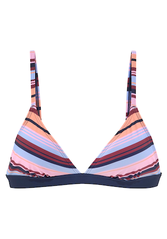 s.Oliver Triangel-Bikini-Top »Pasta«, in trendiger Streifen-Optik