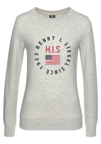 H.I.S Sweatshirt, mit Logodruck, Loungeanzug