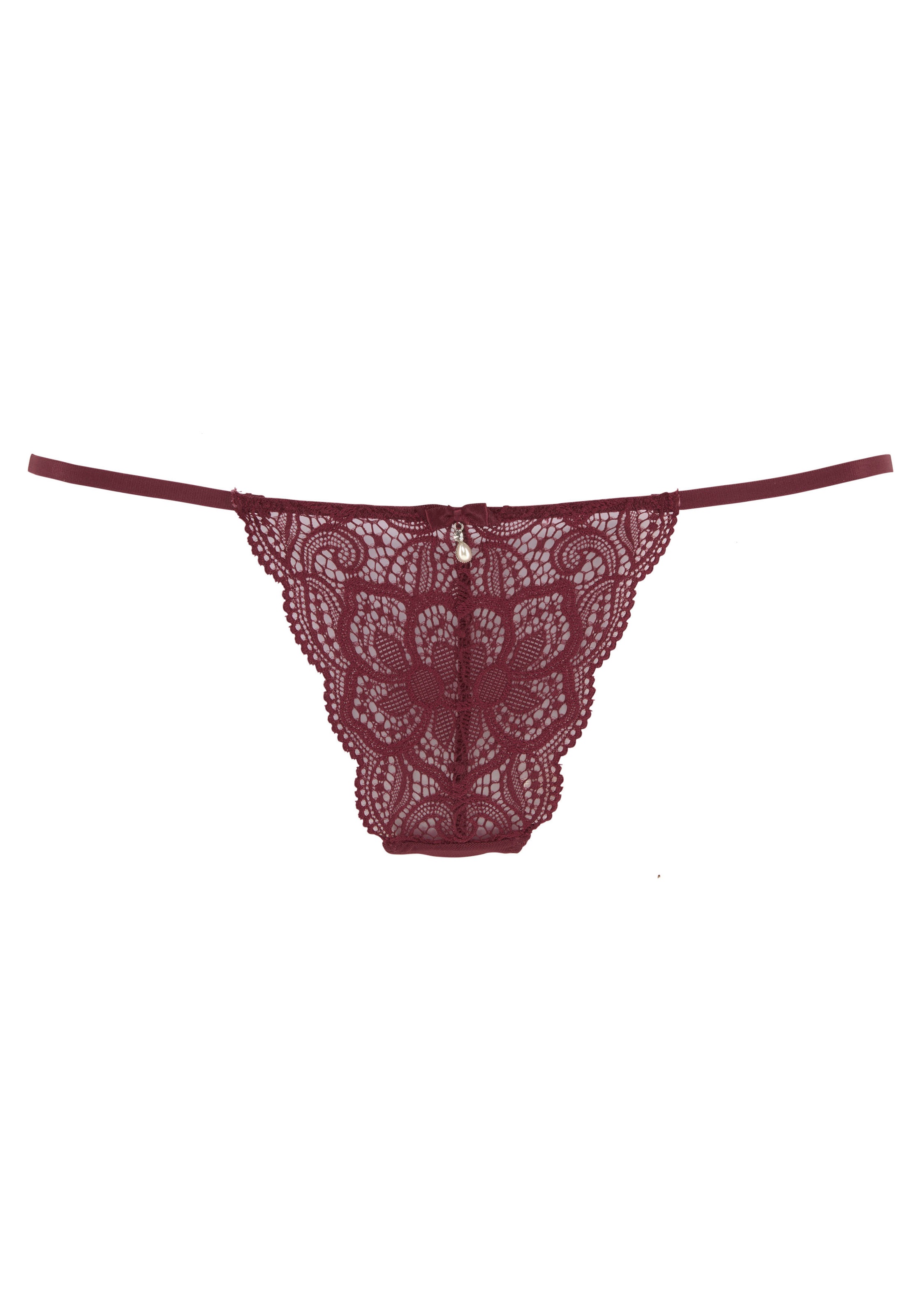 LASCANA String »Nikoletta«, LASCANA Unterwäsche in mit » kaufen online | Spitze floraler Lingerie & Accessoire aus Perlenoptik Bademode