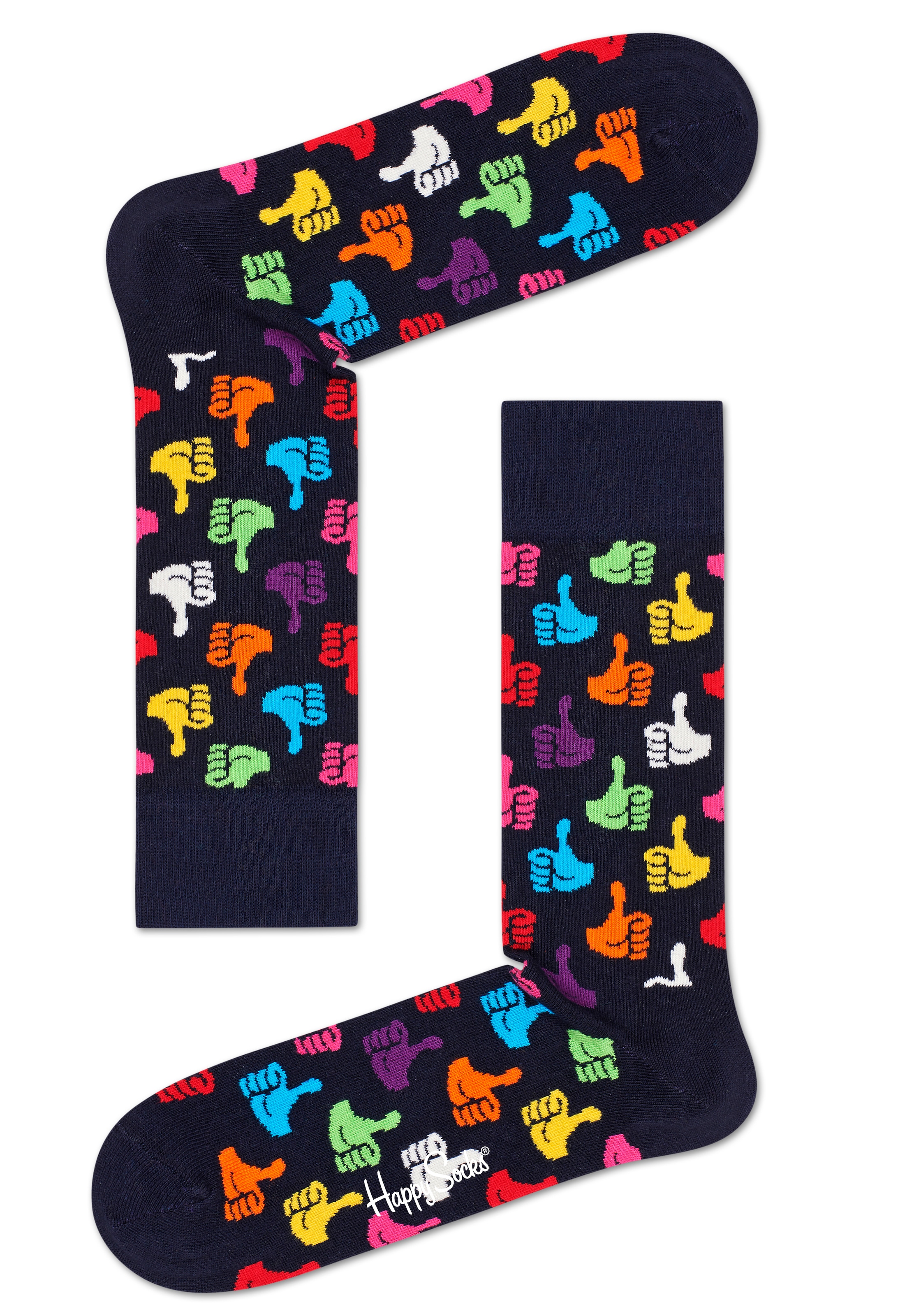 Image of Happy Socks Socken »Thumbs Up«, mit knalligen Daumen Hoch Motiven