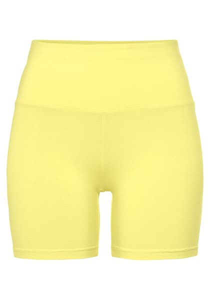 LASCANA Shorts »mit breitem Bündchen«
