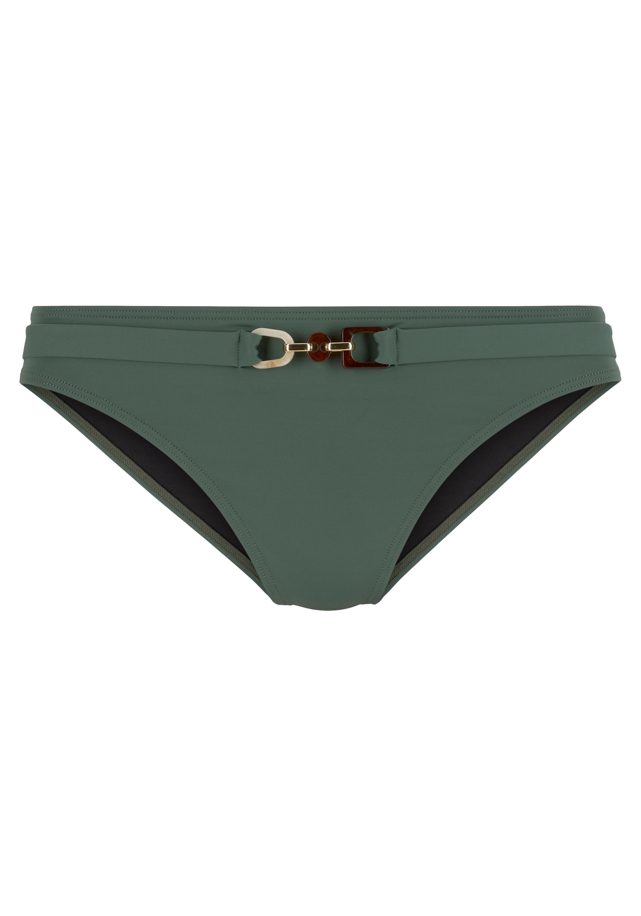 LASCANA Bikini-Hose »Yves«, mit edlen Ziergürtel