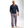 H.I.S Pyjama, in langer Form mit Webhose