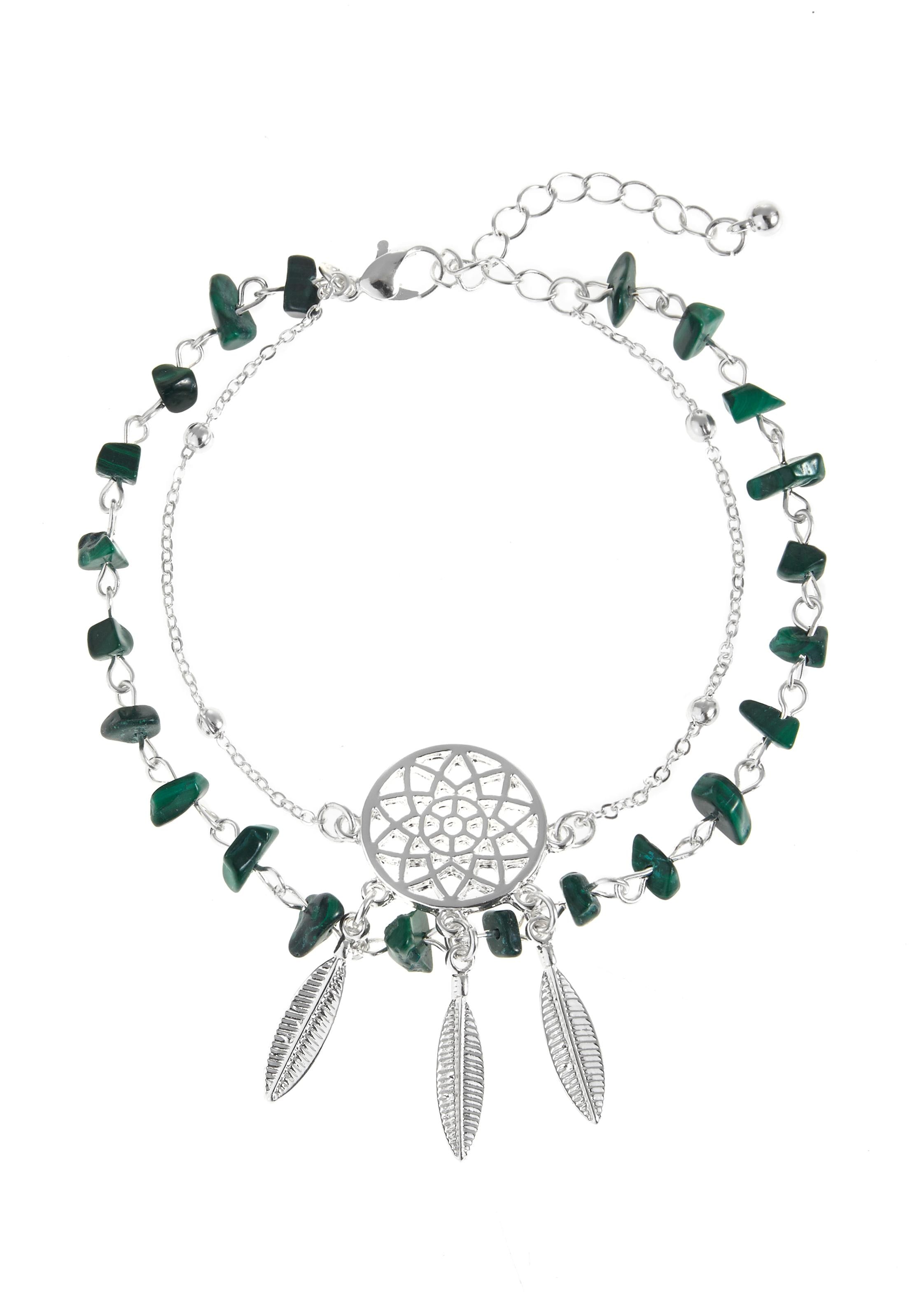 Image of LASCANA Fusskette mit Anhänger, und Steinchen