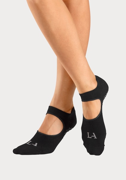 LASCANA ACTIVE ABS-Socken, (Packung, 3 Paar)