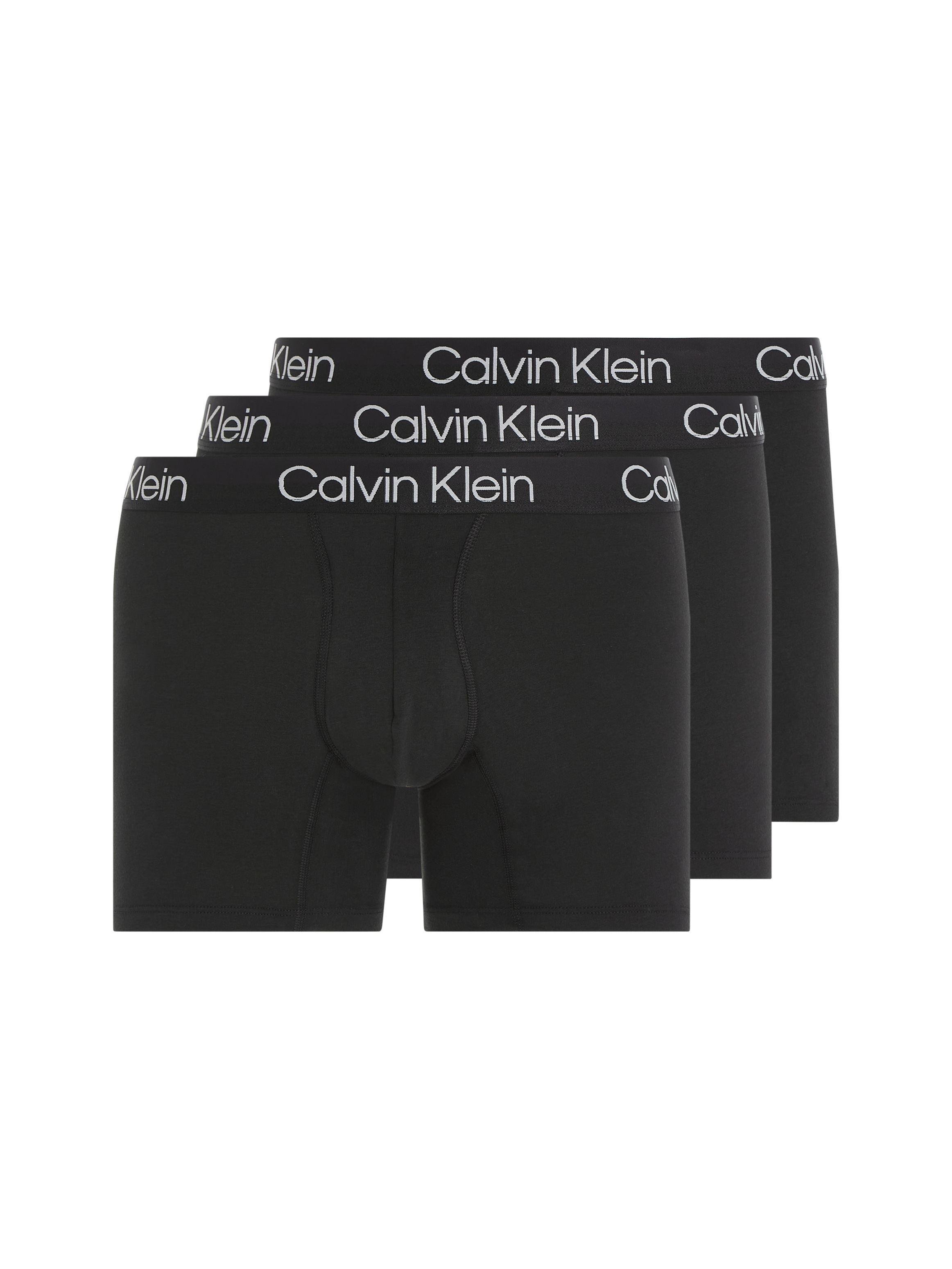 Calvin Klein Underwear Boxer, (Packung, 3 St.), mit Logoschriftzug auf dem Bund
