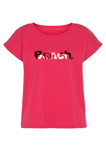 Bench. Loungewear T-Shirt »-Kurzarmshirt, Loungeshirt«