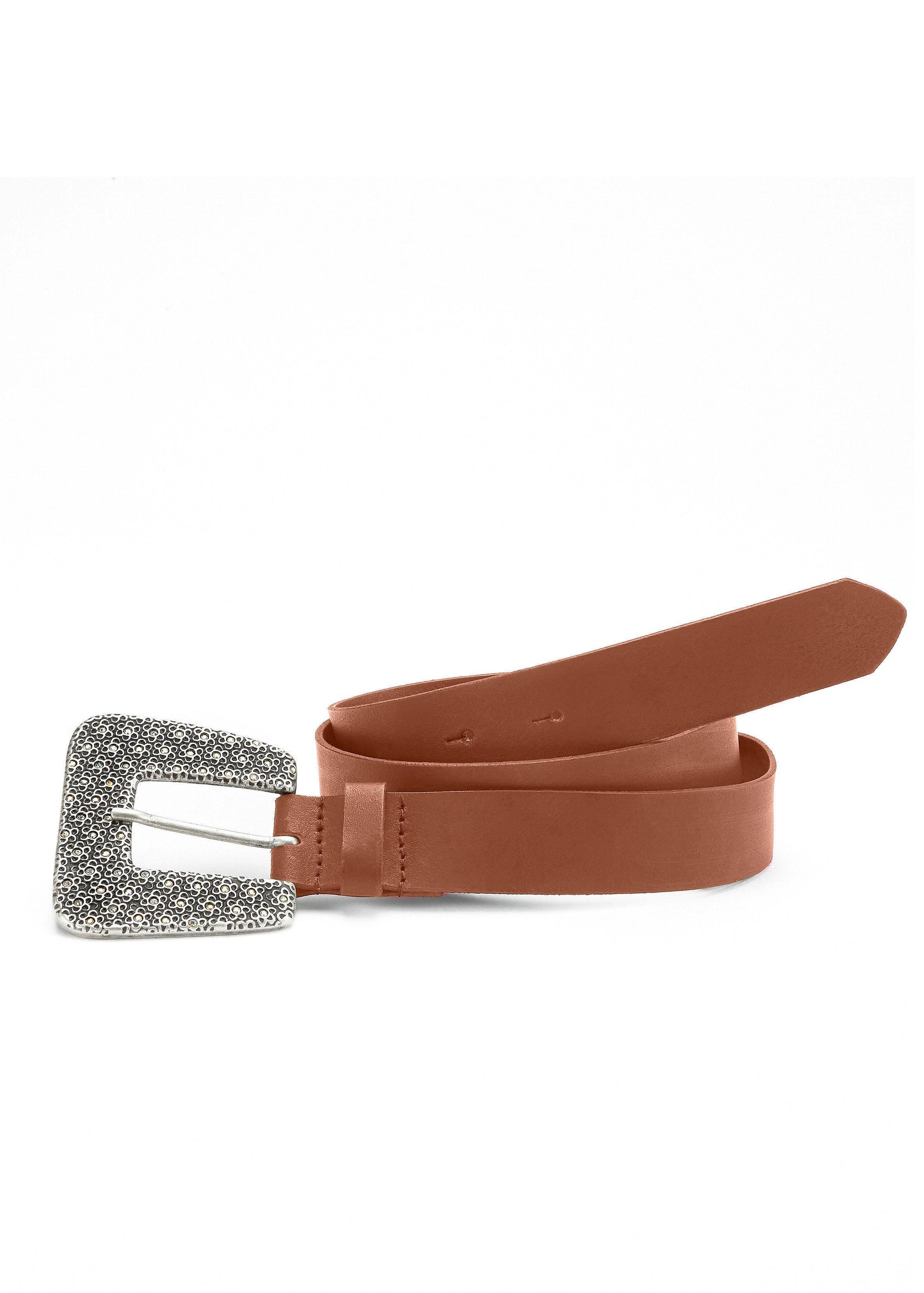 Image of LASCANA Ledergürtel, Hüftgürtel mit aufwendiger Zierschnalle