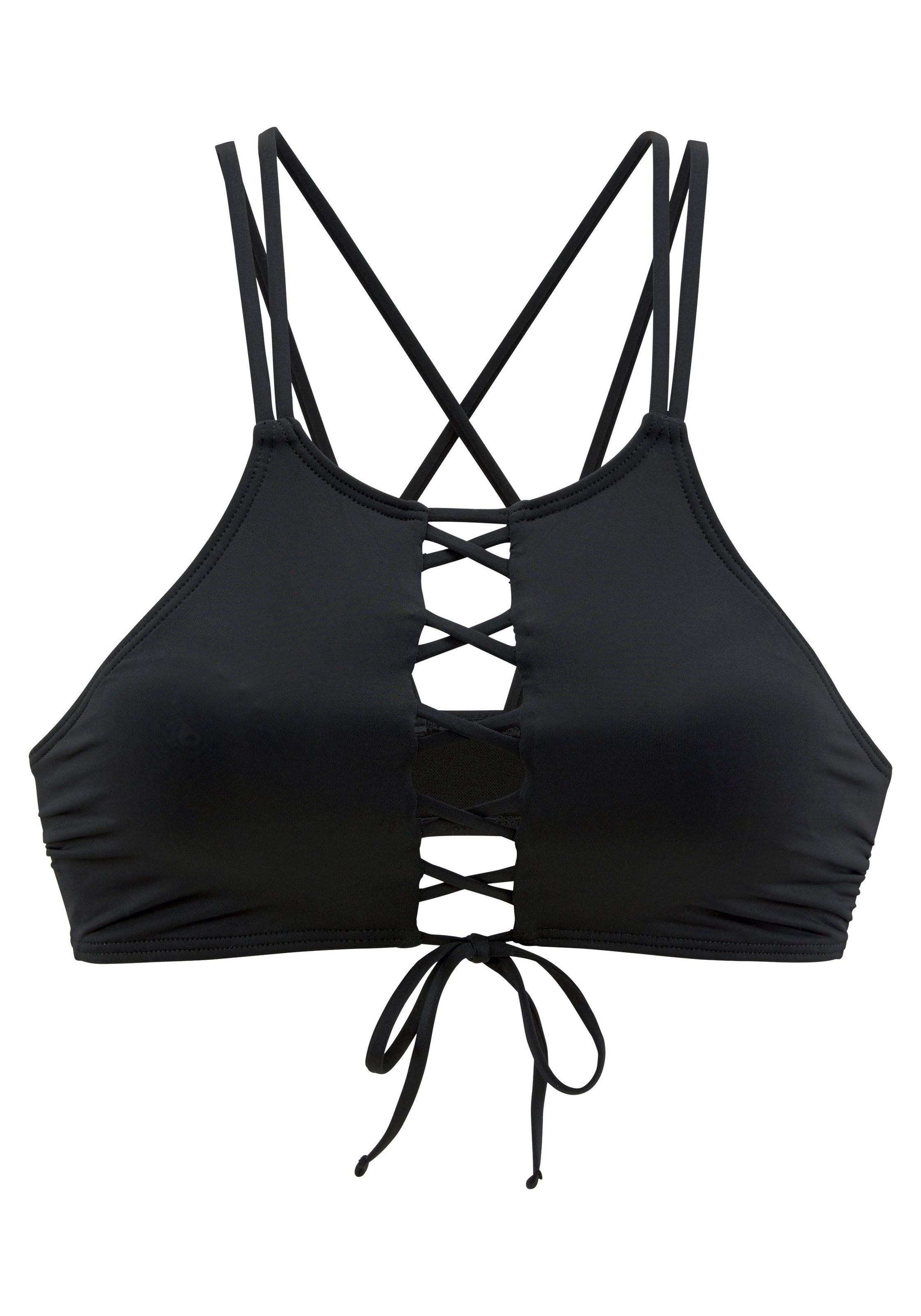 & kaufen Schnürung Unterwäsche raffinierter Bustier-Bikini-Top LASCANA | mit » Bademode, »Perfect«, Bench. Lingerie online