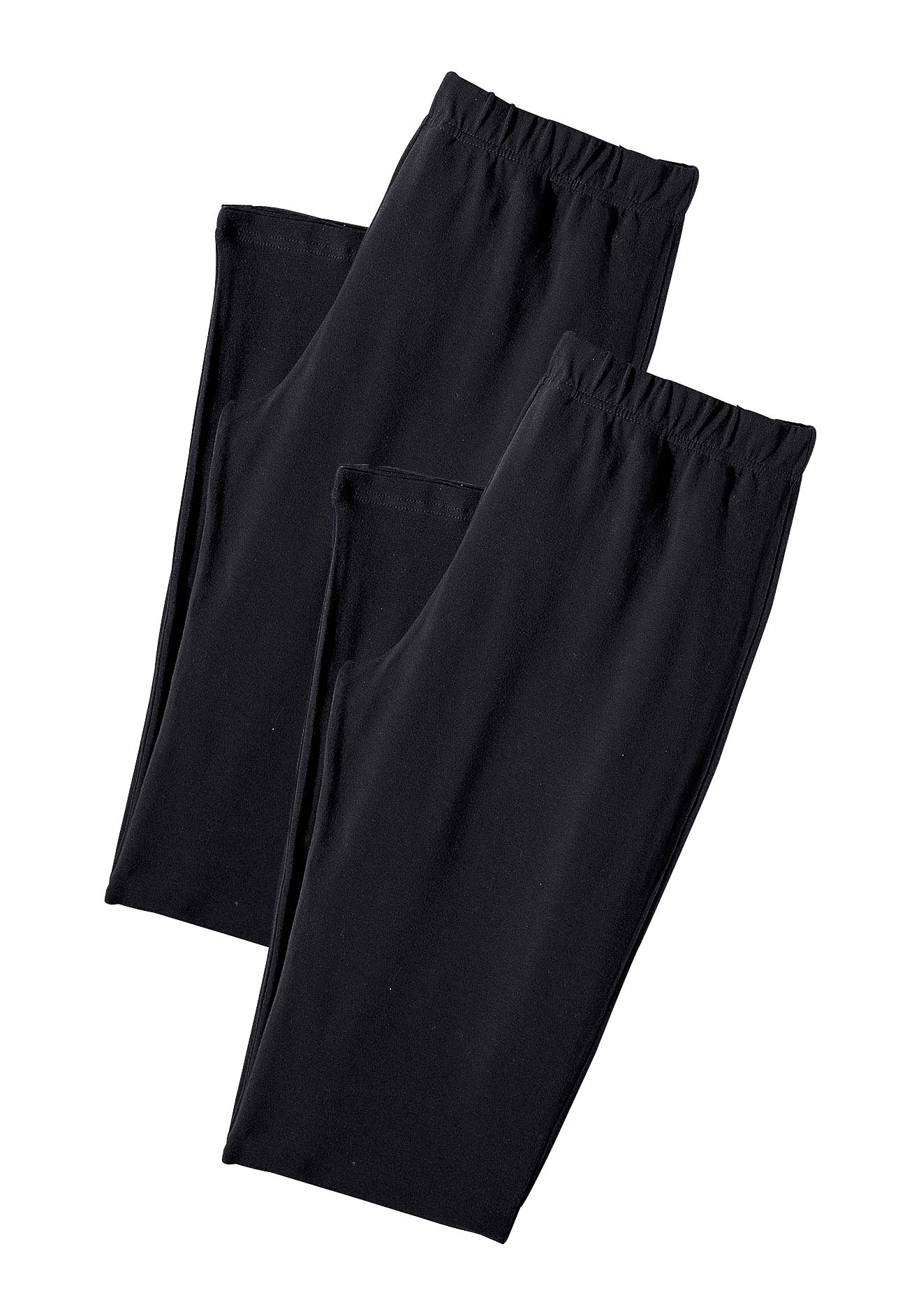 Vivance active Leggings, (2er-Pack), mit Gummibund, Loungewear