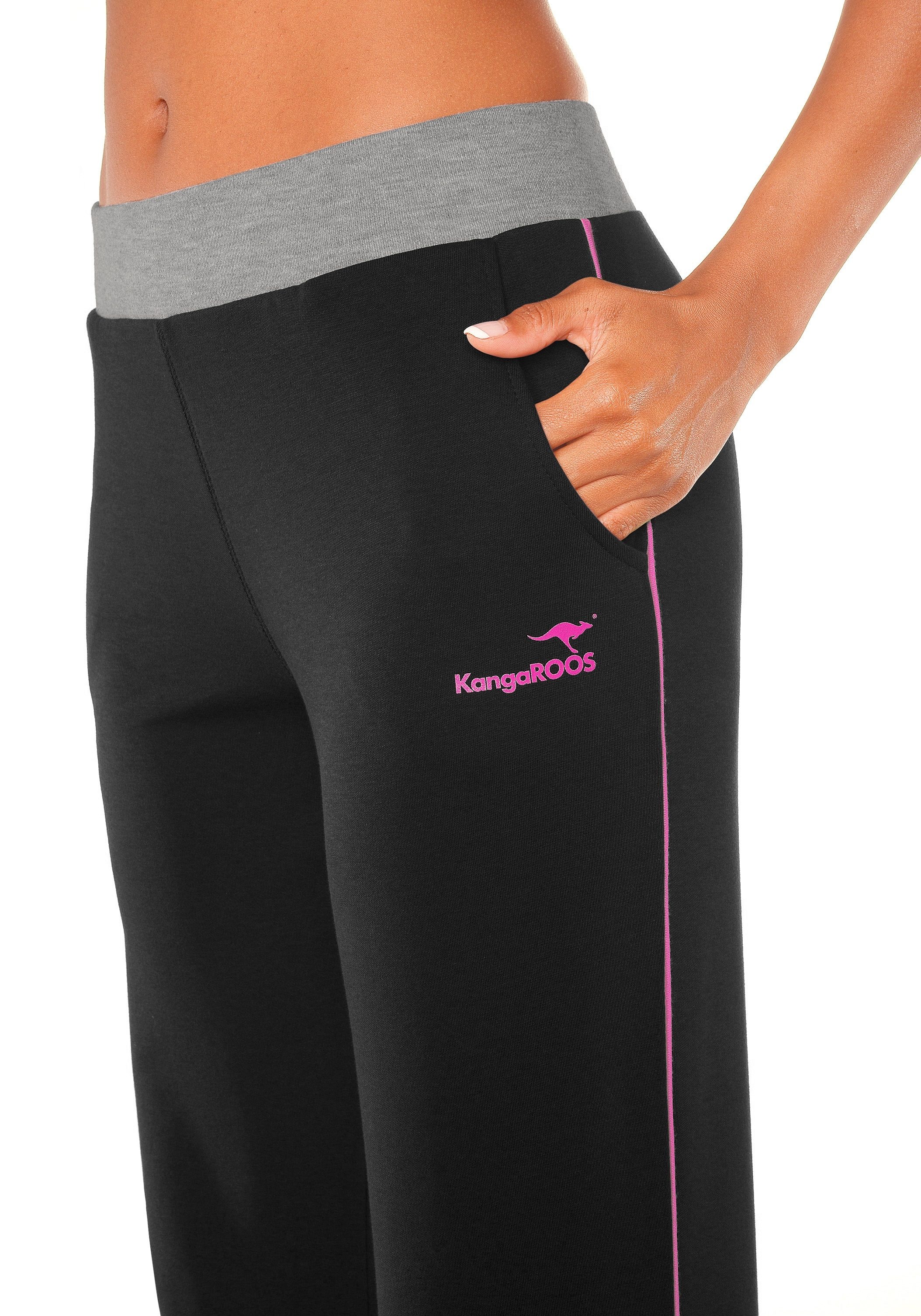 KangaROOS Relaxhose, mit breitem | Bund, online Unterwäsche kaufen Bademode, » LASCANA & Loungeanzug Loungewear, Lingerie