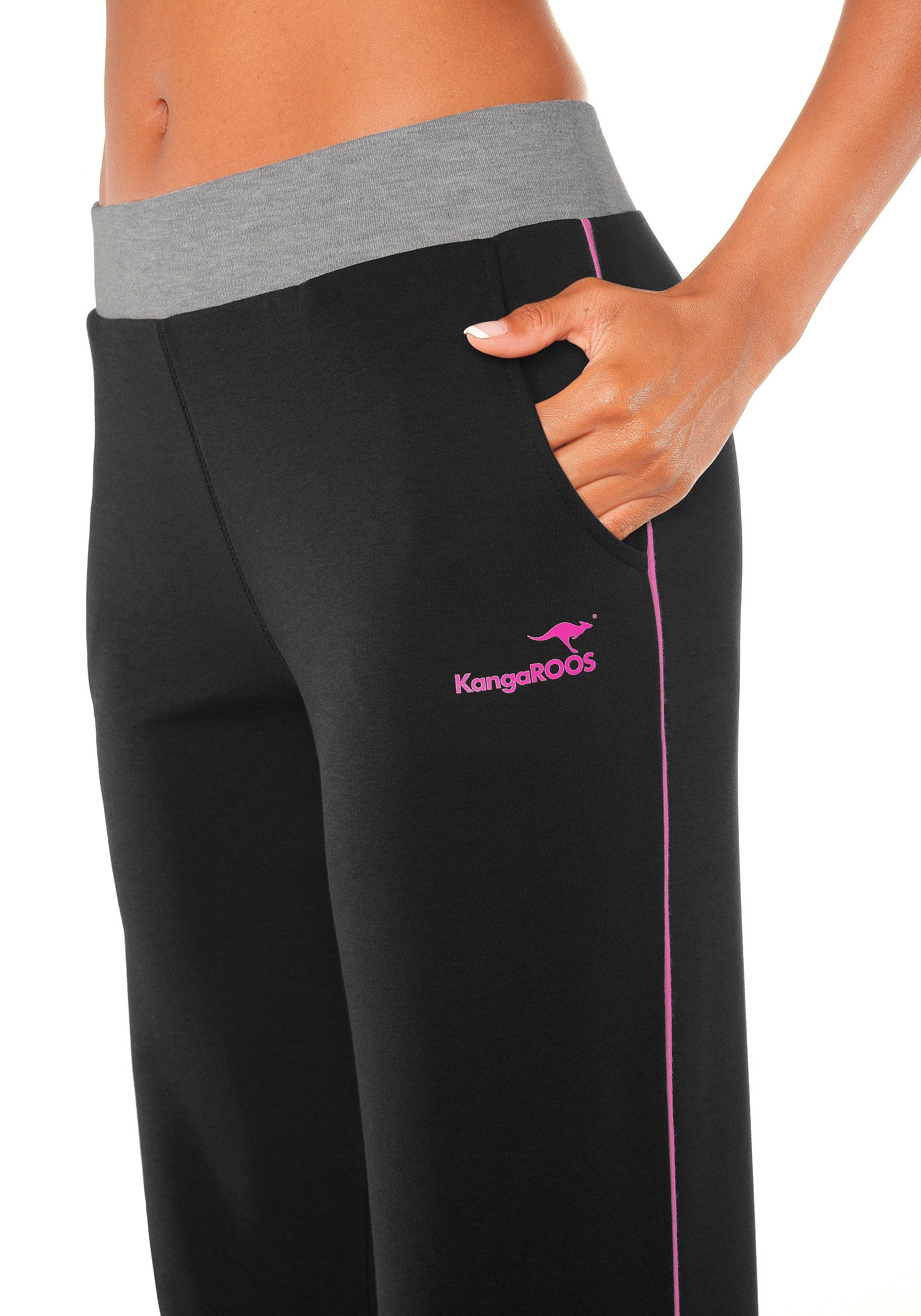 KangaROOS Relaxhose, mit breitem Bund, Loungeanzug Lingerie » & LASCANA online | kaufen Unterwäsche Bademode, Loungewear