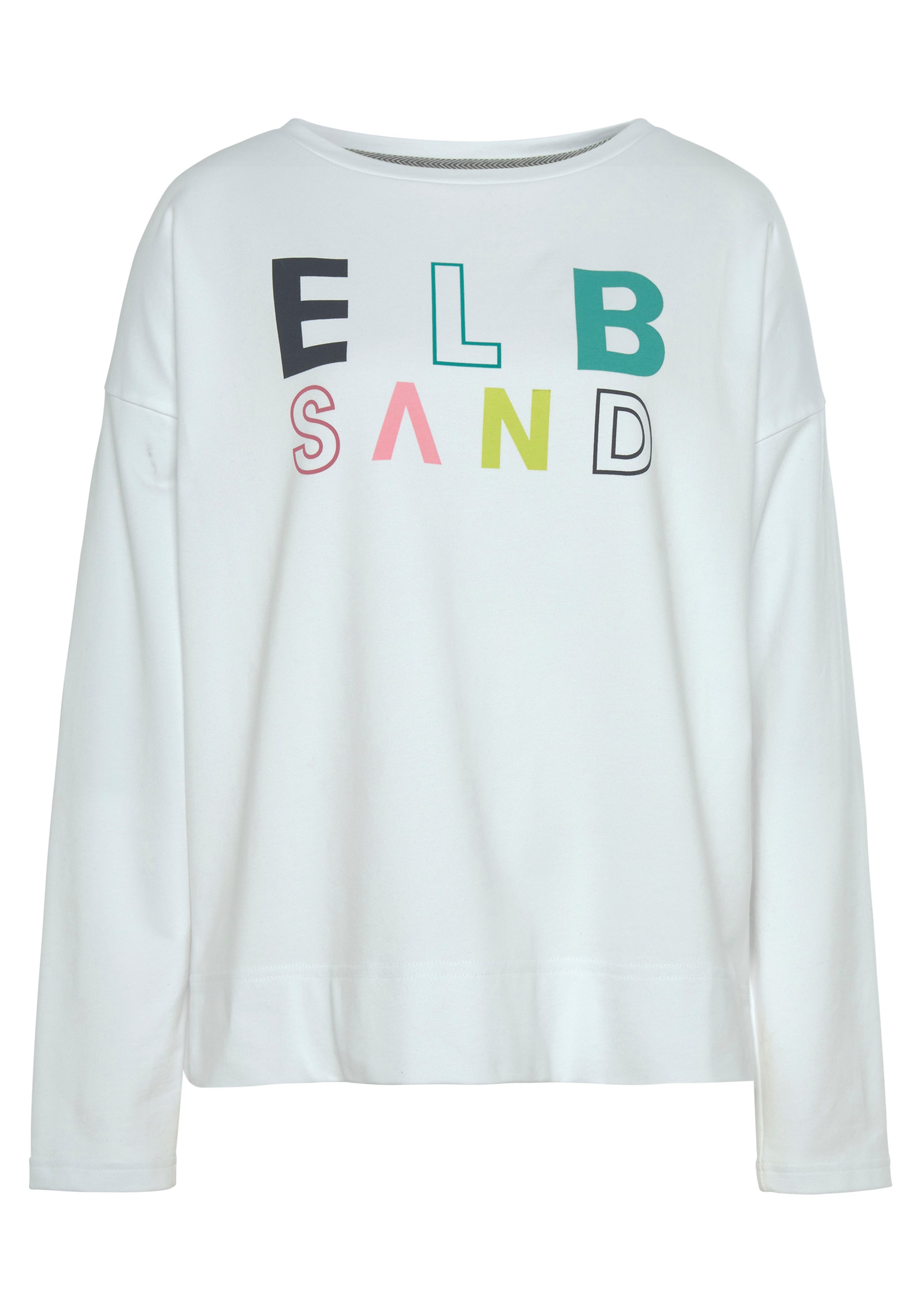 Elbsand Sweatshirt »Aliisa«, mit Logodruck vorne