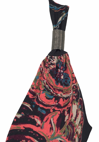 LASCANA Maxikleid, mit Paisleydruck und verstellbarem Ausschnitt, Sommerkleid