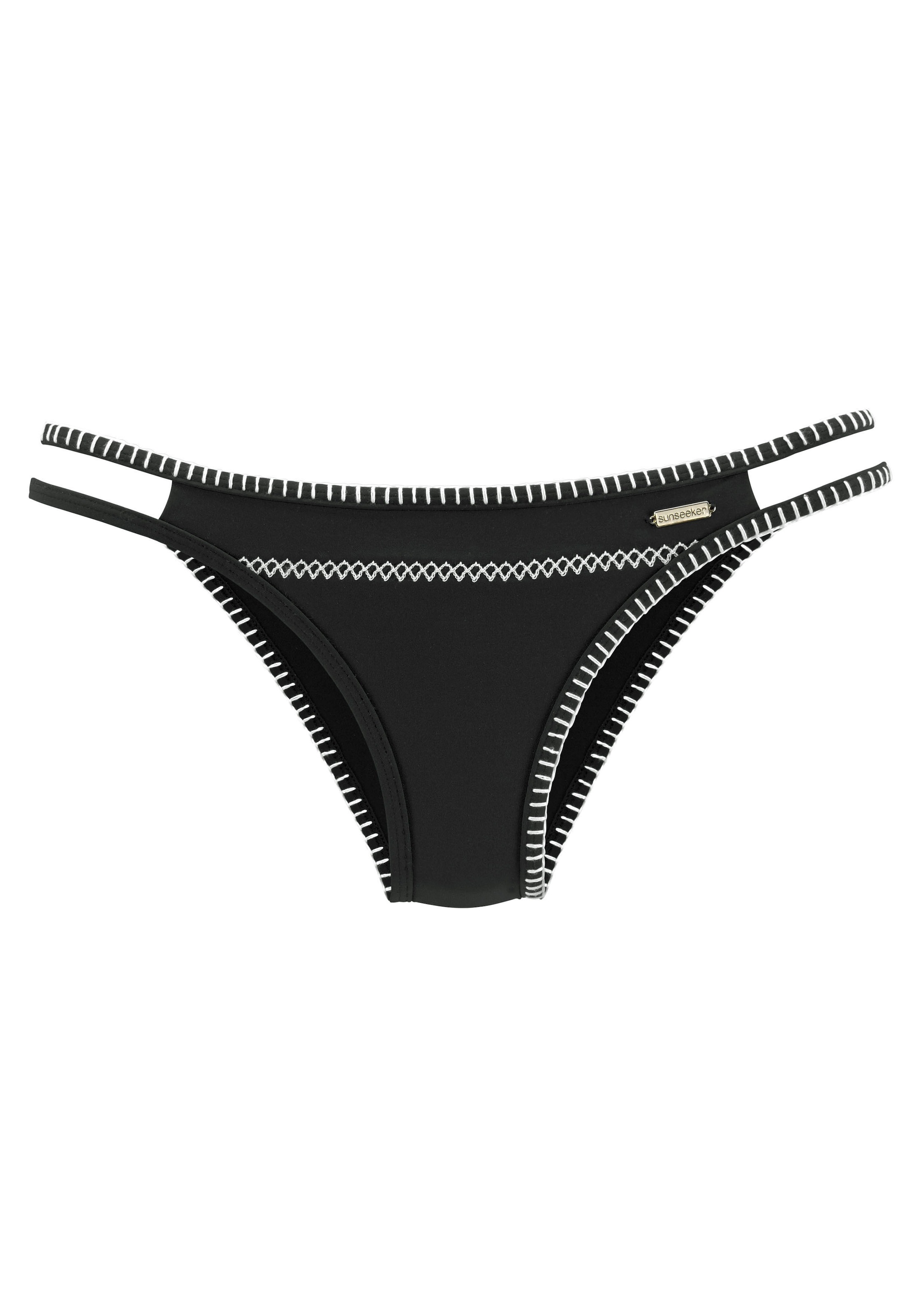 Sunseeker Bikini-Hose »Dainty«, in knapper Brasilien-Form und mit Häkelkante