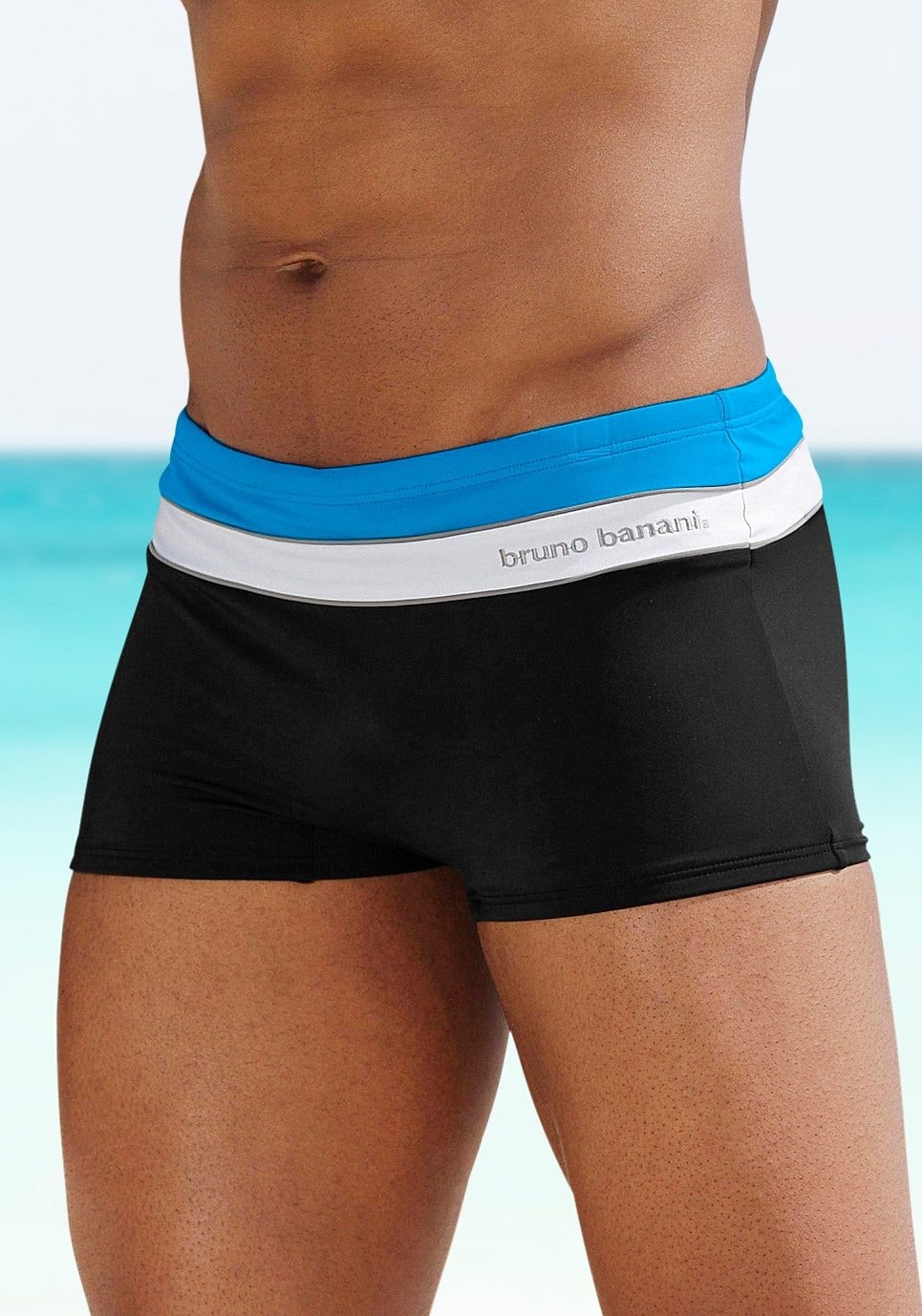 Streifen mit günstig Kaufen-Bruno Banani Boxer-Badehose. Bruno Banani Boxer-Badehose <![CDATA[Boxerbadehose von Bruno Banani. In moderner Streifen-Optik. Mit Innenkordel. Vorn gefüttert. Obermaterial: 80% Polyamid, 20% Elasthan. Futter: 100% Polyester]]>. 