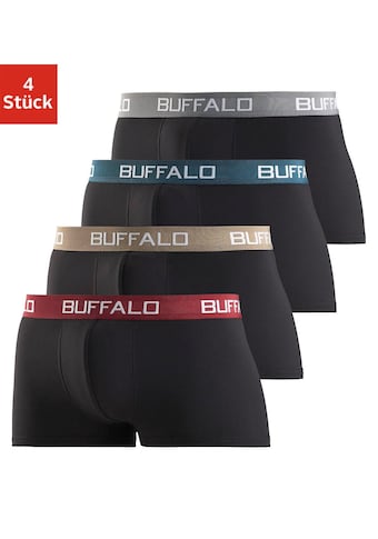 Buffalo Hipster, (Packung, 4er-Pack), mit Kontrastbund