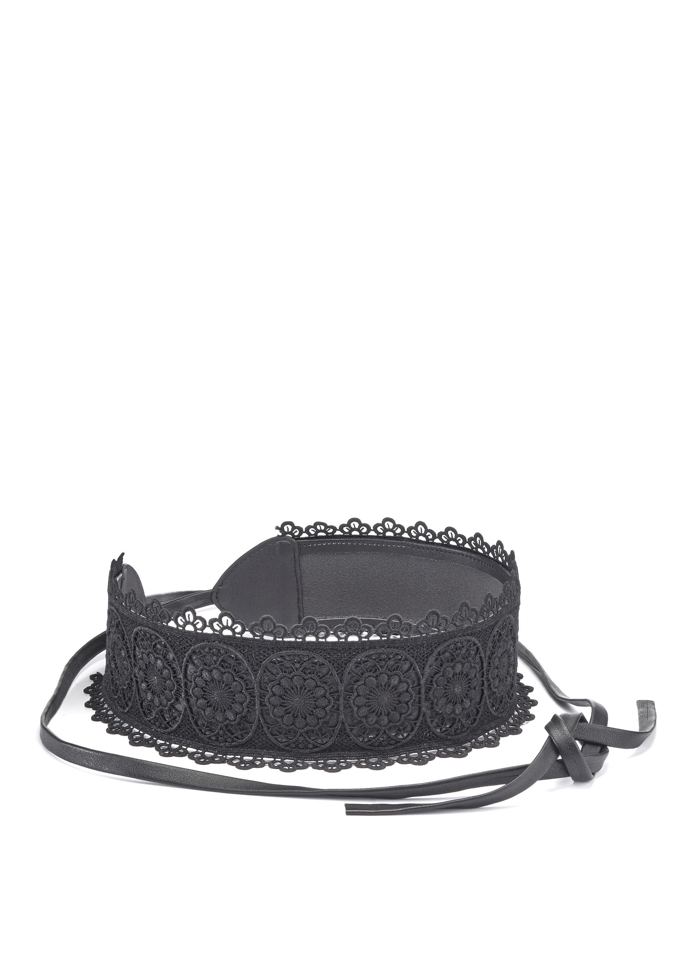 Image of LASCANA Taillengürtel, zum Binden und mit modischer Stickerei VEGAN