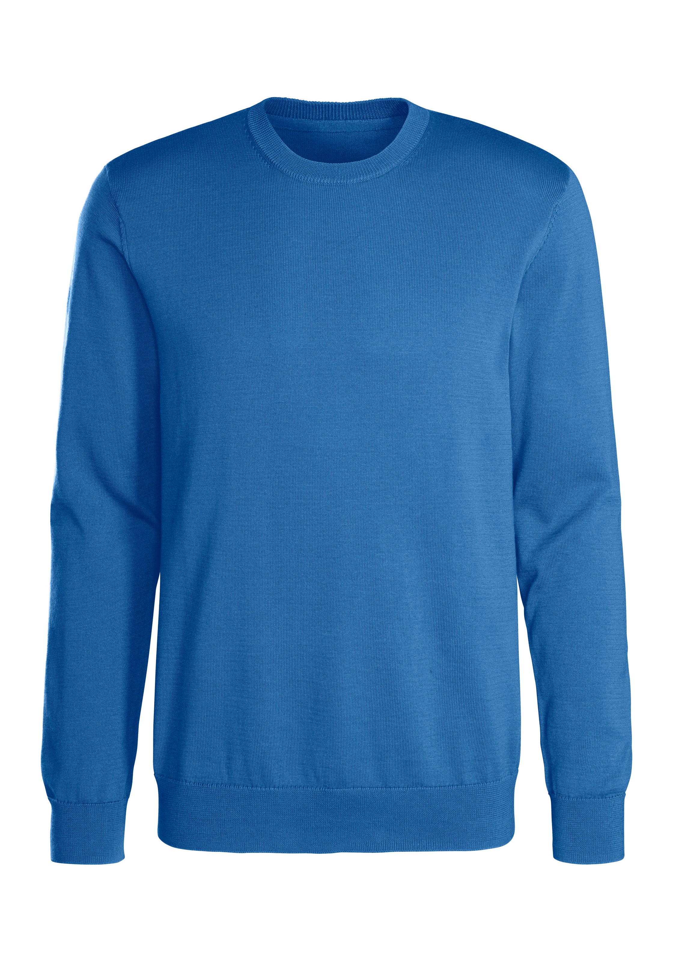 H.I.S Strickpullover, Regular Fit, Langarm, Pullover aus Feinstrick, Baumwollmischung