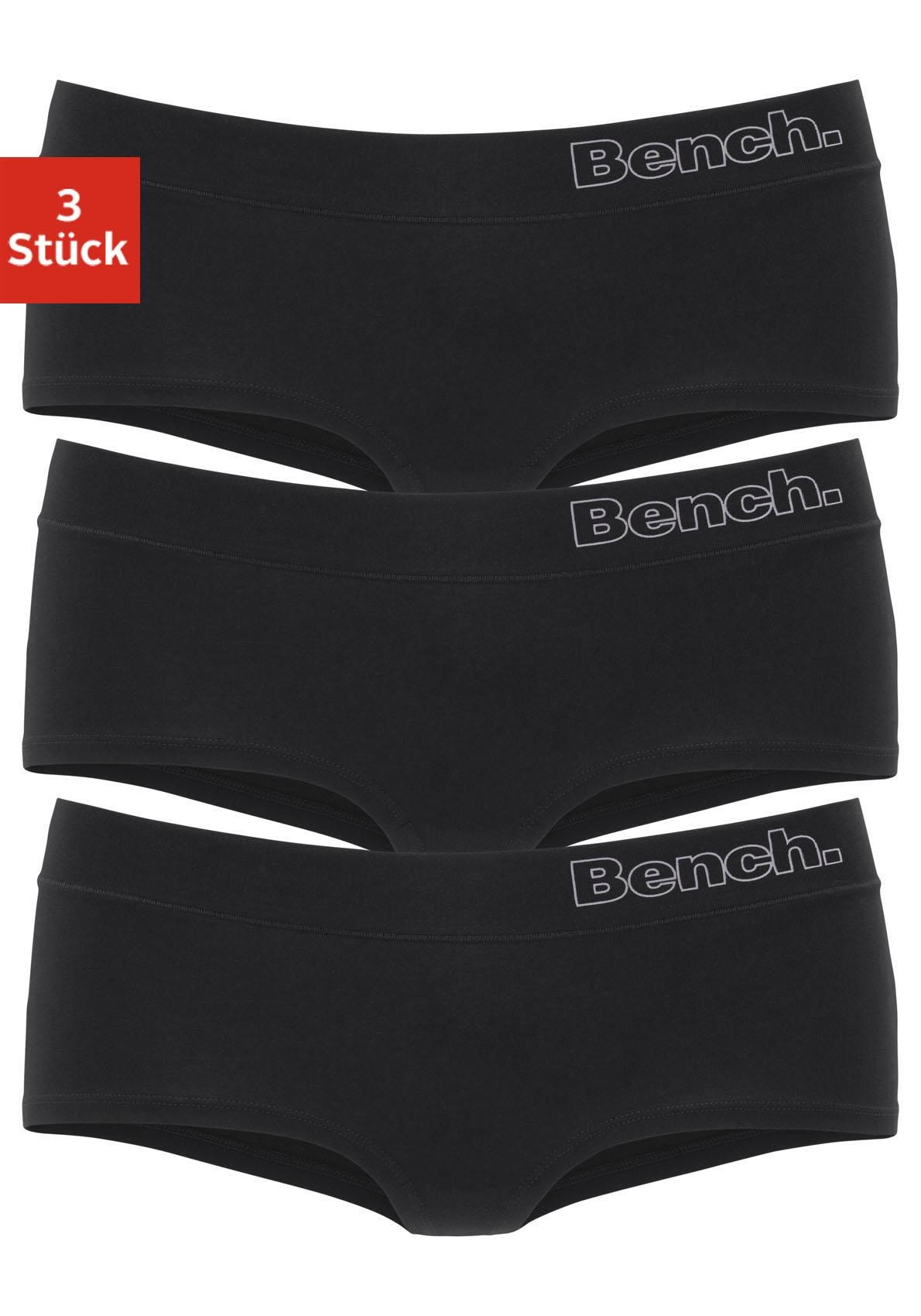 ck hochwertige günstig Kaufen-Bench. Panty, (Packung, 3 St.). Bench. Panty, (Packung, 3 St.) <![CDATA[Coole, hüftig geschnittene Pantys von Bench im 3er-Pack. Besonders breites Bündchen mit Logodruck seitlich. Aus hochwertiger, elastischer Baumwolle.]]>. 