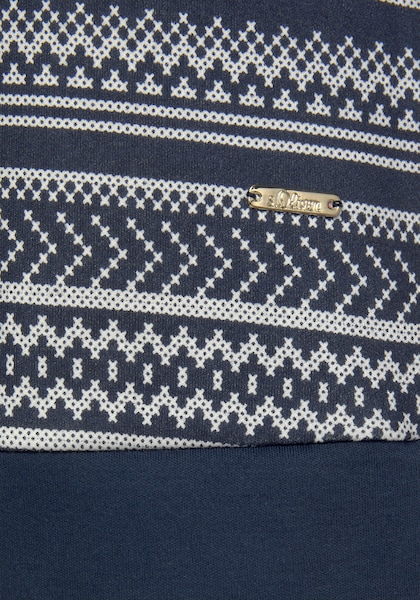 s.Oliver Nachthemd, mit Norwegermuster