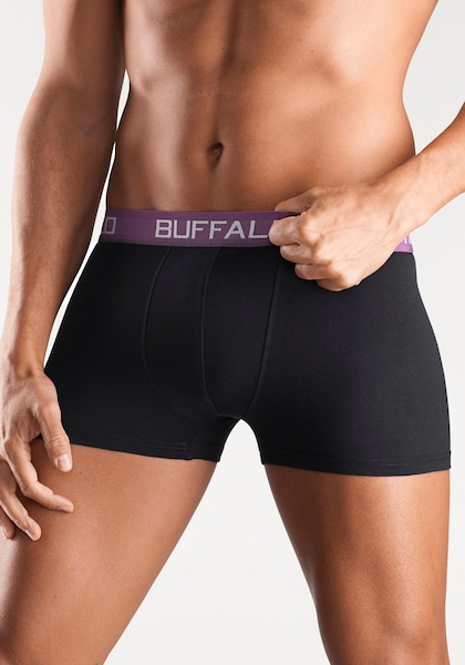 Buffalo Boxer »Boxershorts für Herren«, (Packung, 4 St.), aus Baumwoll-Mix
