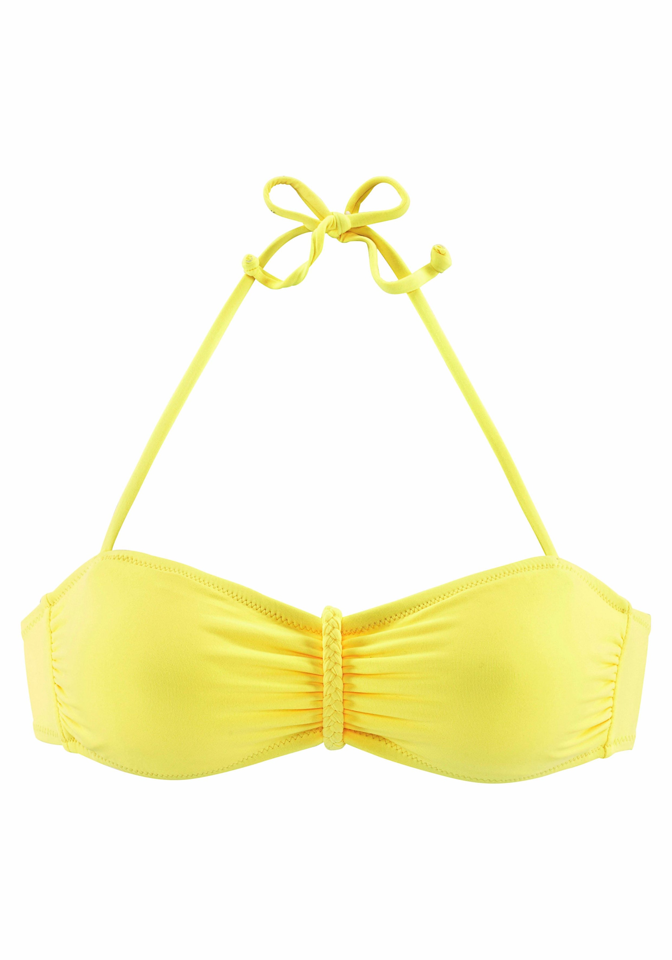 Buffalo Bandeau-Bikini-Top »Happy«, mit geflochtenem Detail