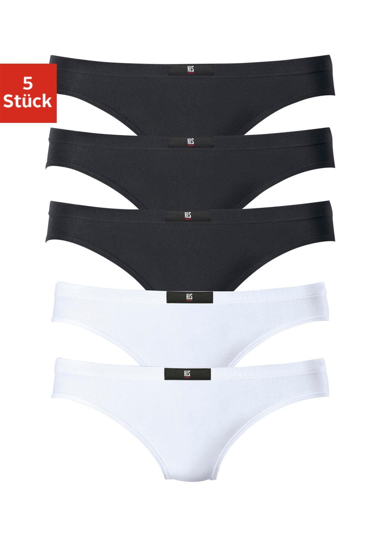 » St.), LASCANA (Packung, & 5 | Baumwoll-Qualität Lingerie String, kaufen elastischer Bademode, H.I.S online Unterwäsche aus