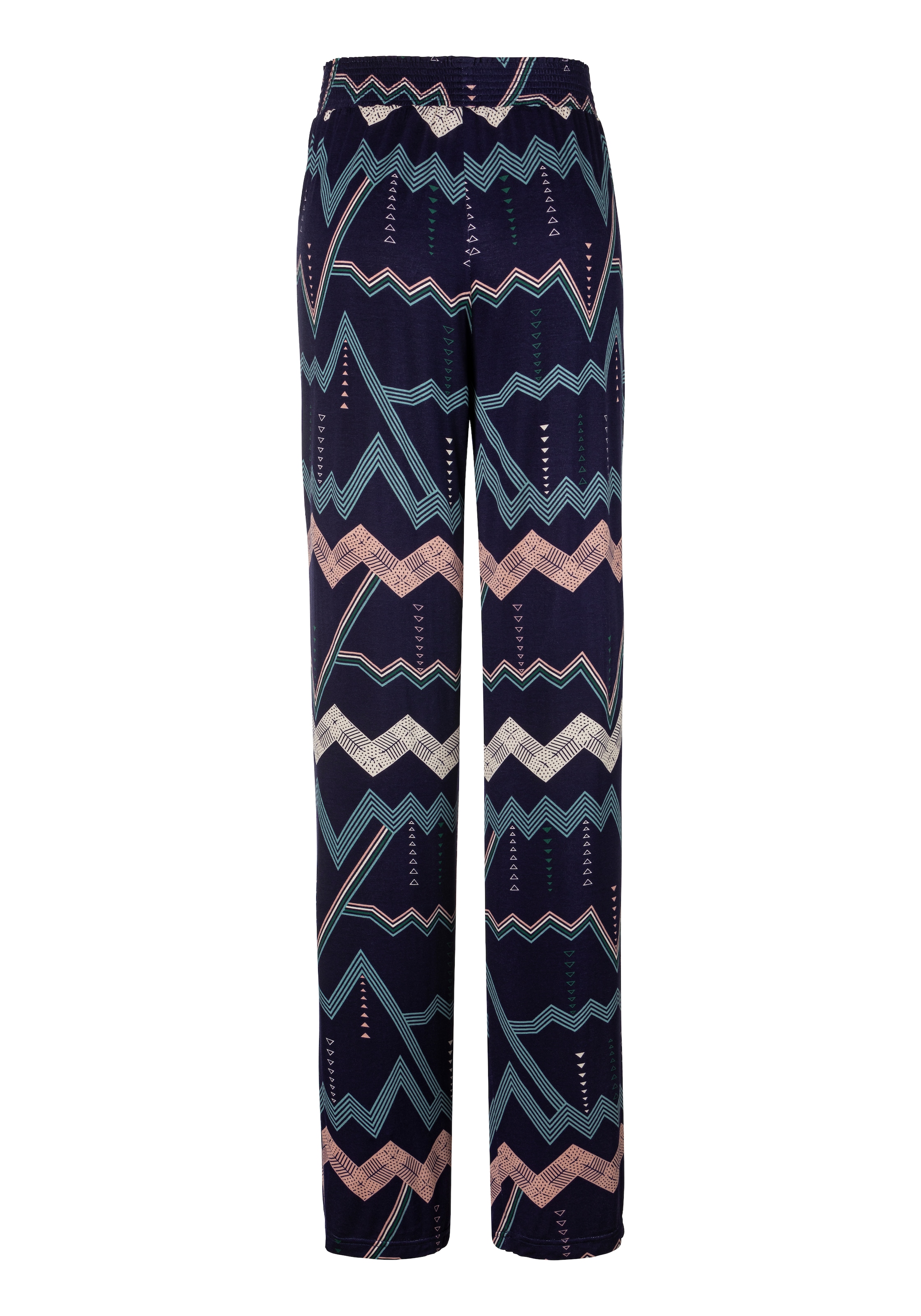 LASCANA Pyjamahose, mit grafischem Zick-Zack Lingerie & | LASCANA Bademode, kaufen » online Unterwäsche Muster