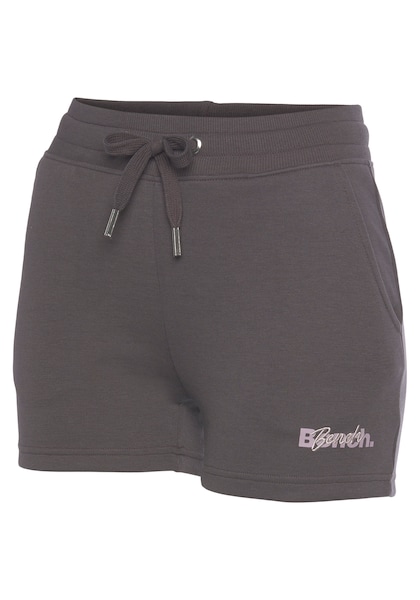Bench. Loungewear Shorts, mit Logodruck und Stickerei