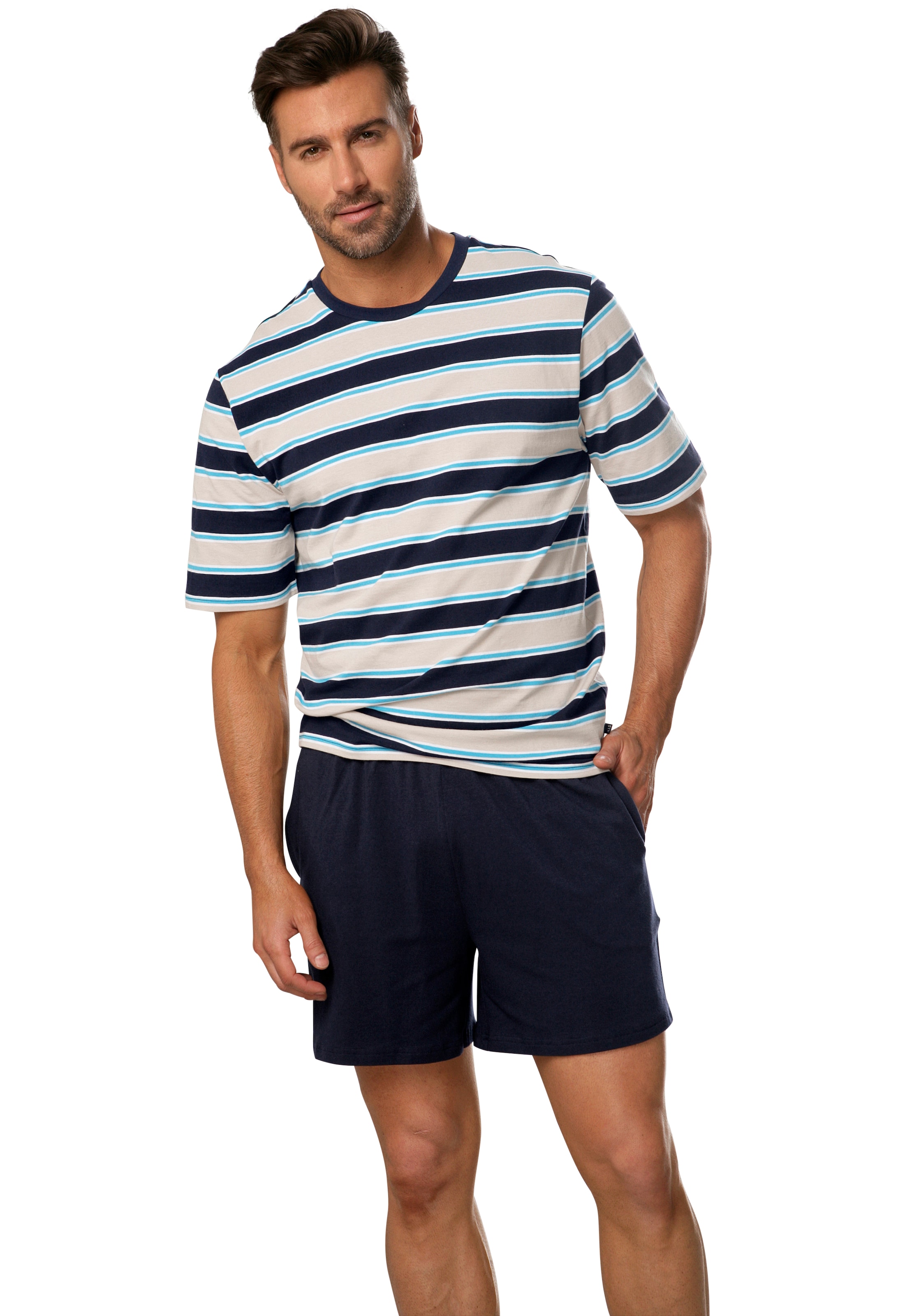 Image of H.I.S Shorty, (2 tlg., 1 Stück), in schöner Streifenoptik