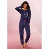Vivance Dreams : pyjama à la coupe classique, avec col tailleur
