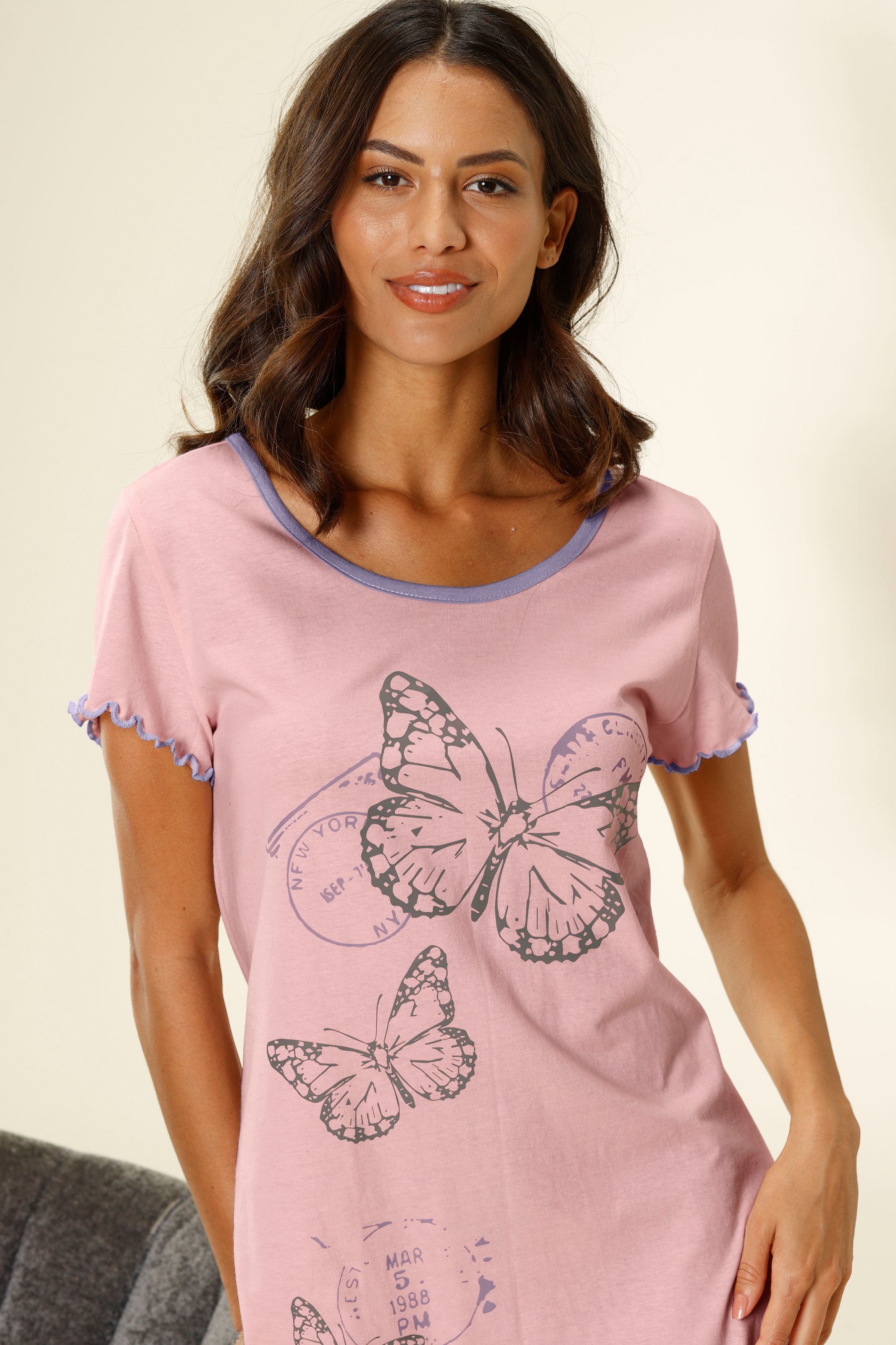 Motiv | online Schmetterling Lingerie Vivance LASCANA Nachthemd, & mit Unterwäsche Dreams kaufen » Bademode,