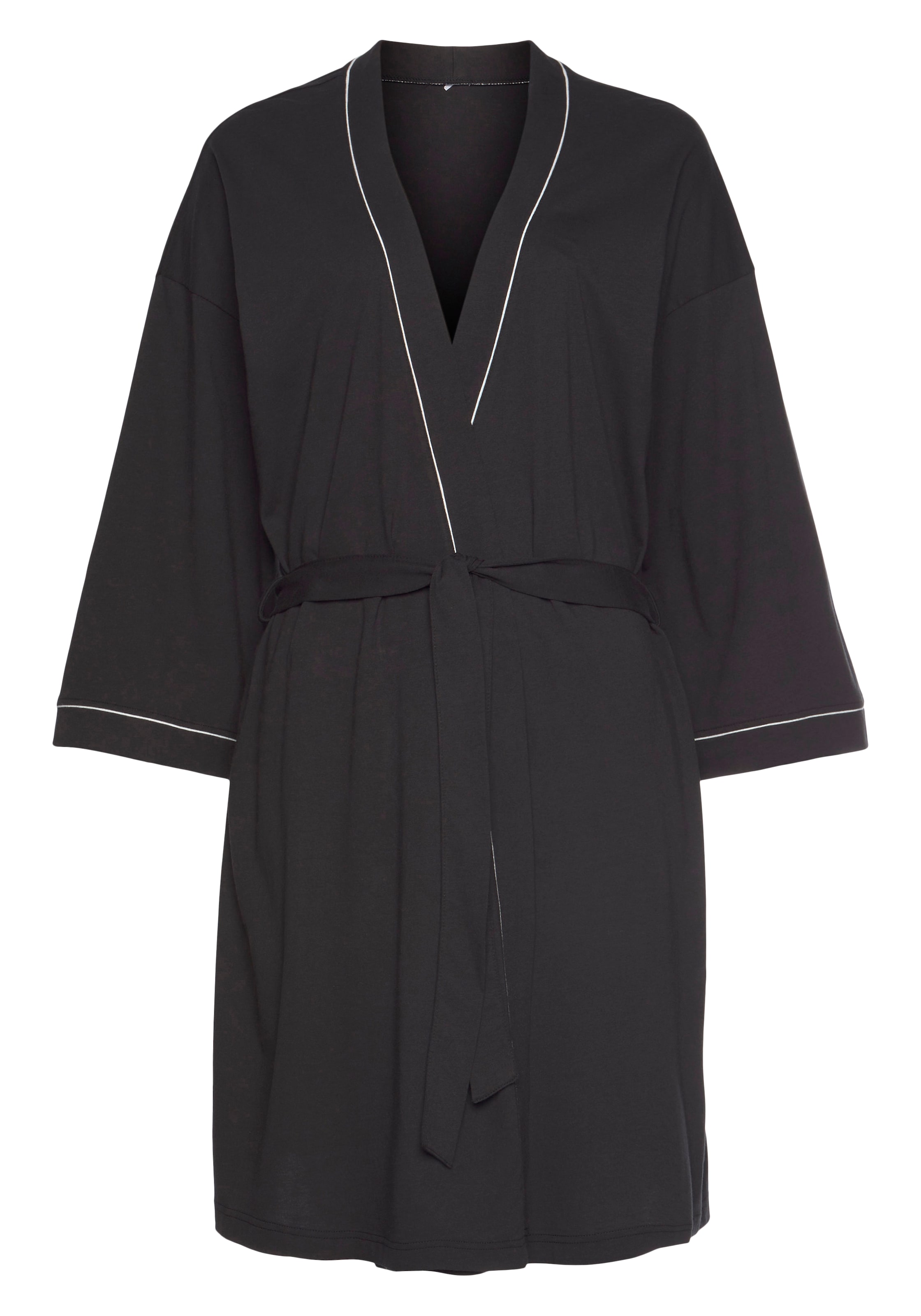 Vivance Dreams Kimono, (1 Unterwäsche » mit Kontrastpaspel-Details Bademode, St.), | online & kaufen Lingerie LASCANA