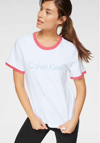 Calvin Klein T-Shirt, mit Kontrastbündchen