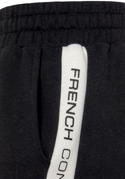 French Connection Sweatshorts »-Kurze Hose«, mit seitlichen Kontrast-Einsätzen, Loungewear