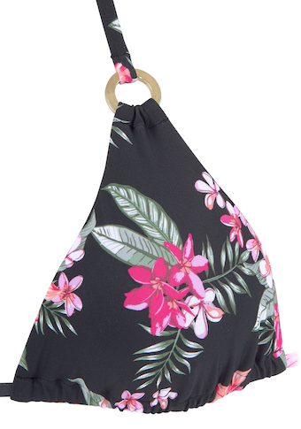 LASCANA Triangel-Bikini-Top »Santini«, im floralen Design