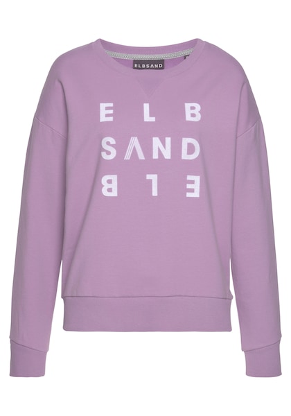 Elbsand Sweatshirt »Ylva«, mit Logodruck