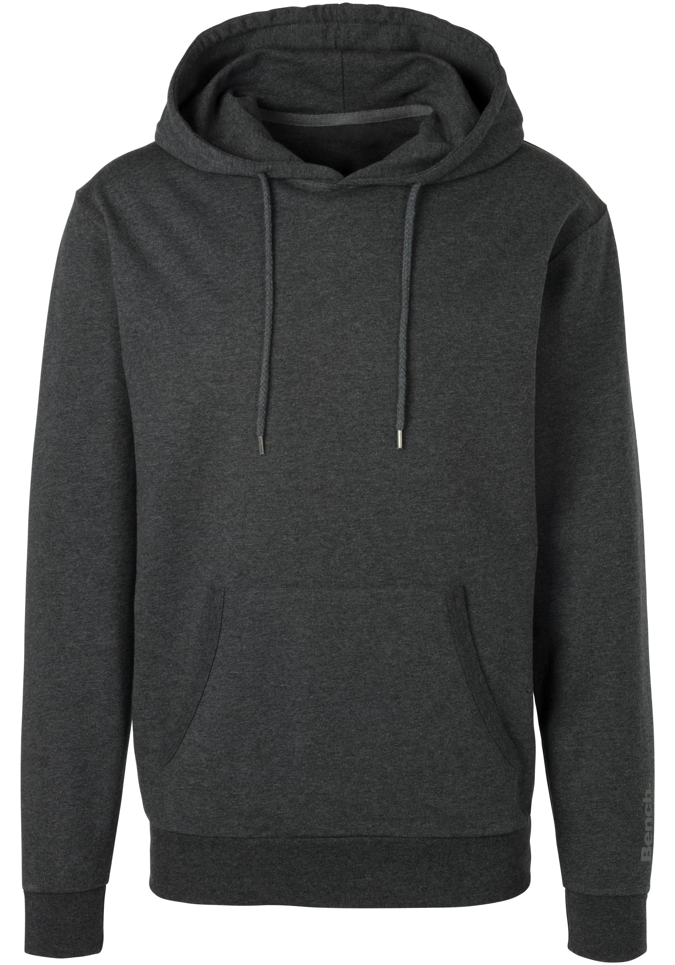 Bench. Loungewear Hoodie, Langarm, Sweatshirt mit Rundhals und Kapuze, Baumwollmischung