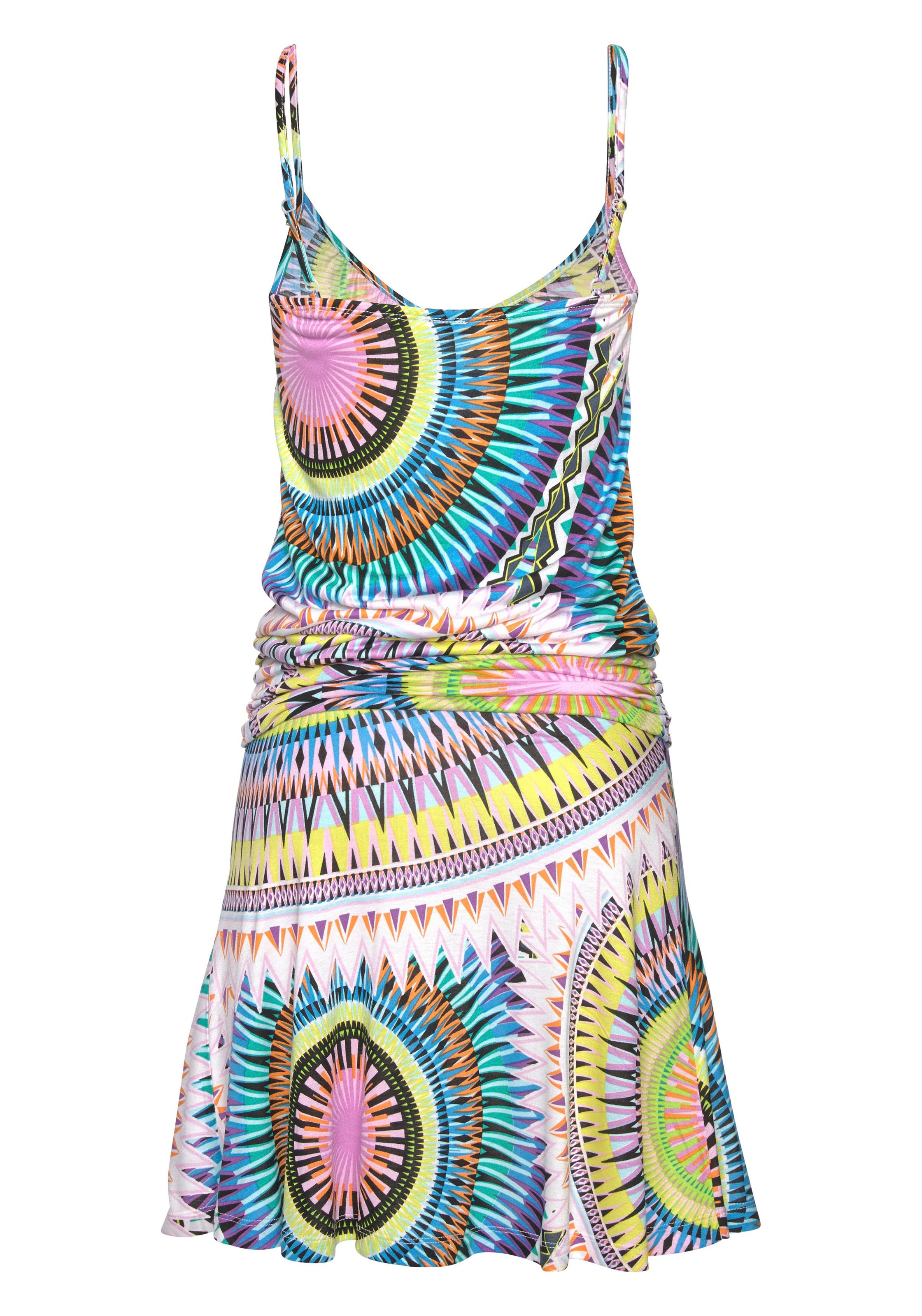 Beachtime Strandkleid, mit Bademode, Strandmode, » kaufen Lingerie Strandbekleidung | & LASCANA Print, grafischem Unterwäsche online