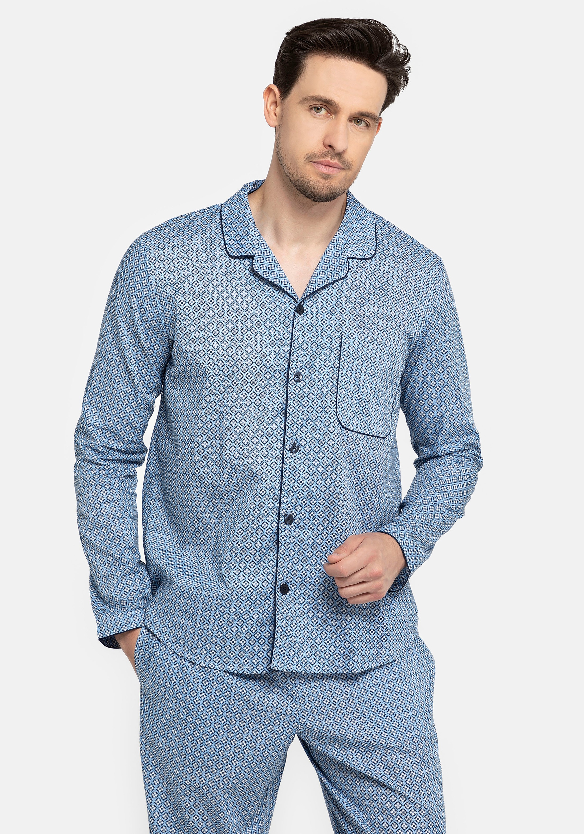 Image of seidensticker Pyjama, aus gewebter Qualität