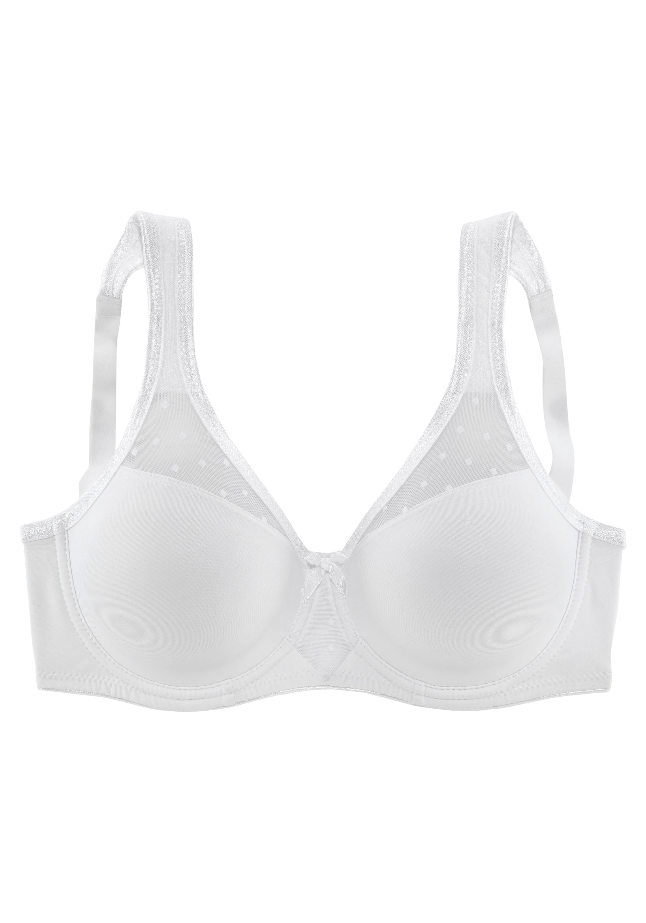 Soutien-gorge minimiseur à armatures Nuance doublé de dentelle jacquard