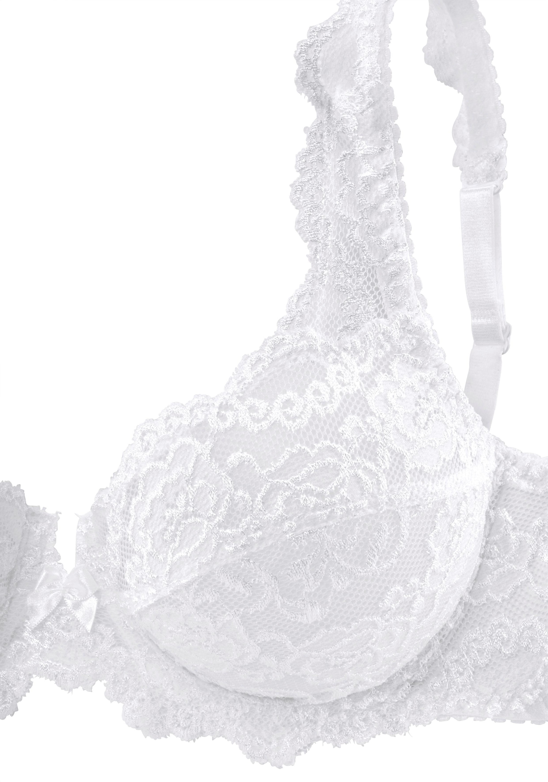 petite fleur Soft-BH (Packung, 2 Stück) ohne Bügel in Wickeloptik (eignet  sich zum Stillen), Basic Dessous