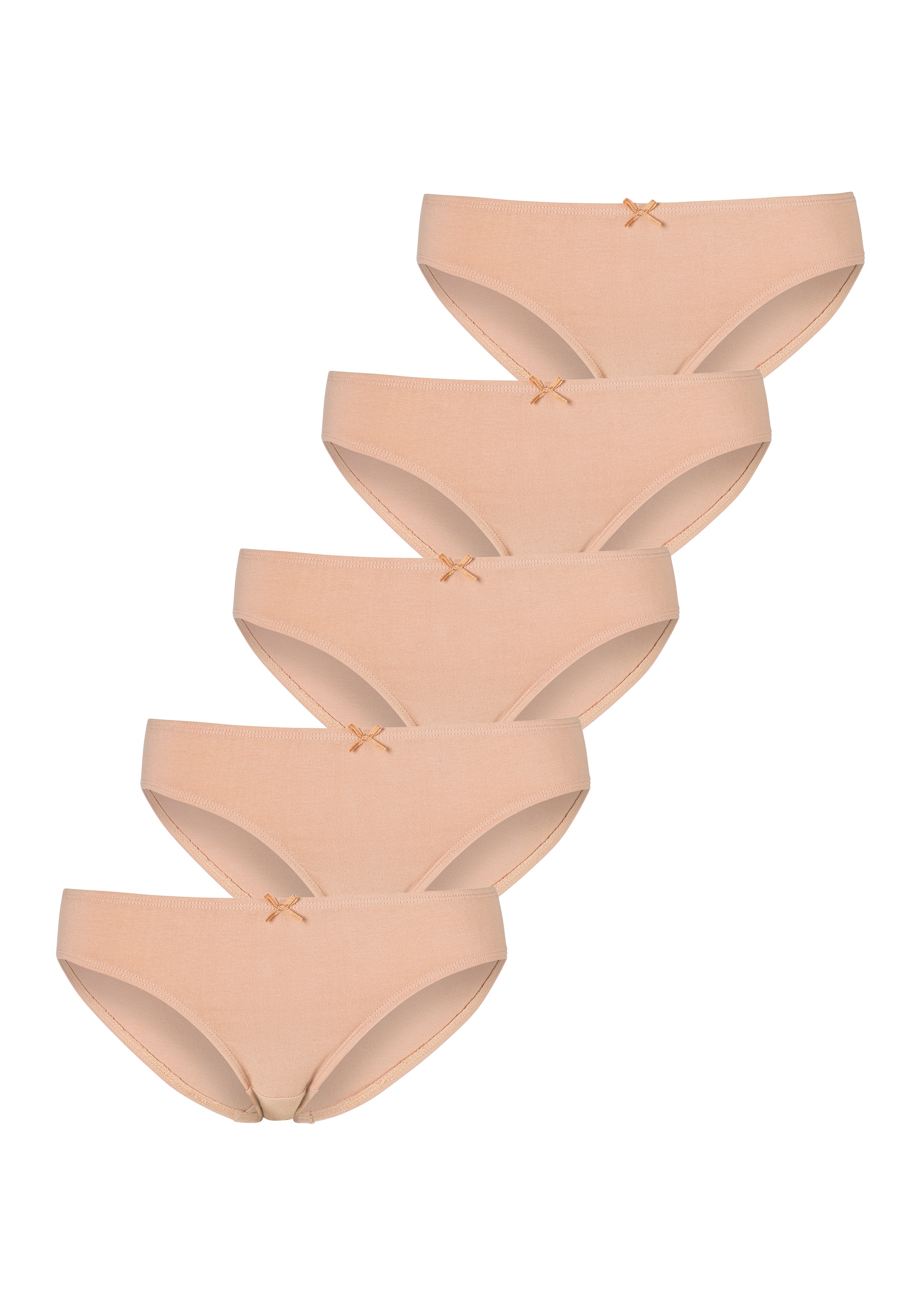 petite fleur Bikinislip, (Packung, 5 St.)