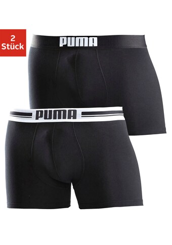PUMA Boxer »Placed Logo«, (Packung, 2er-Pack)