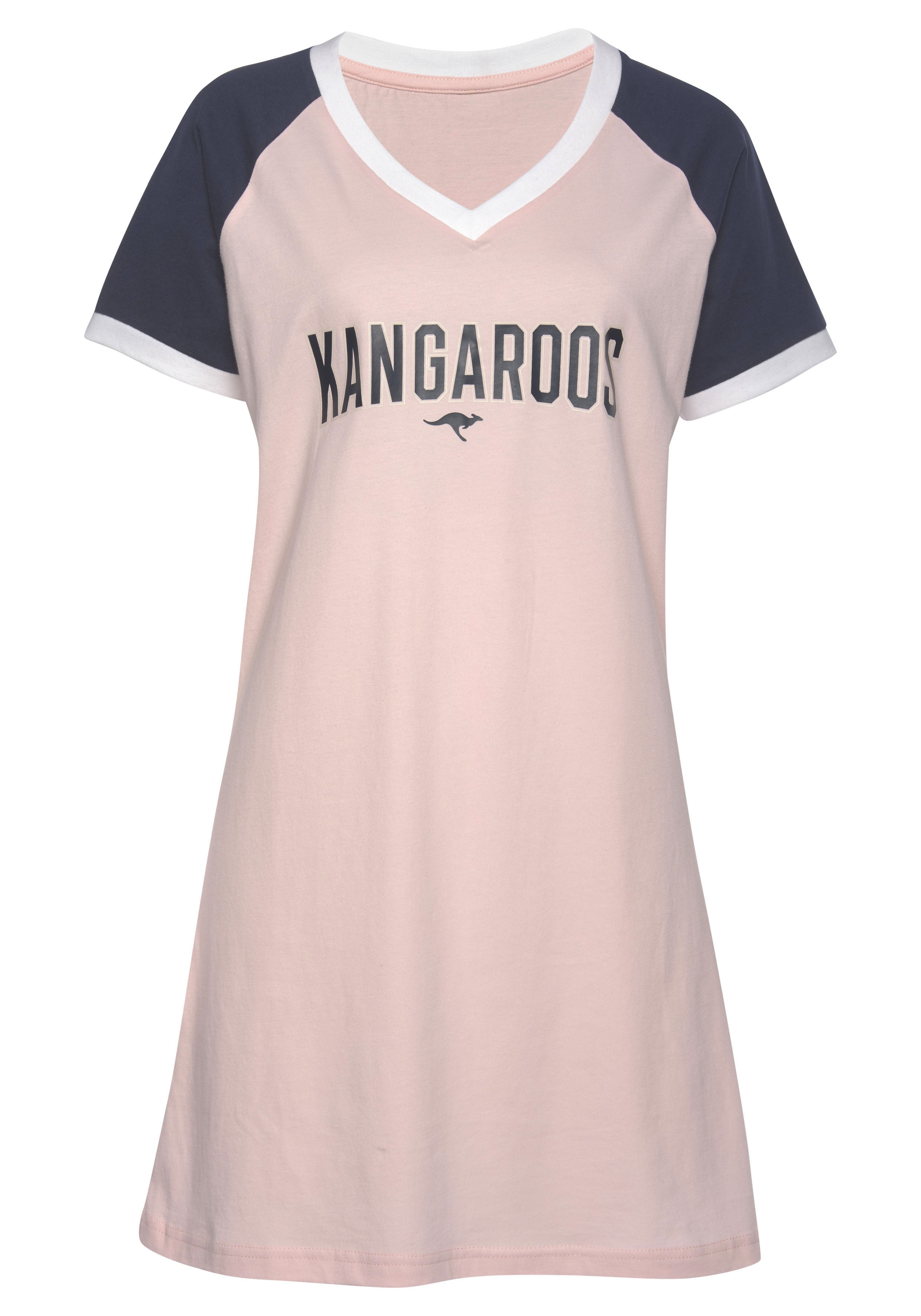 KangaROOS Bigshirt, mit kontrastfarbenen Raglanärmeln » LASCANA | Bademode,  Unterwäsche & Lingerie online kaufen